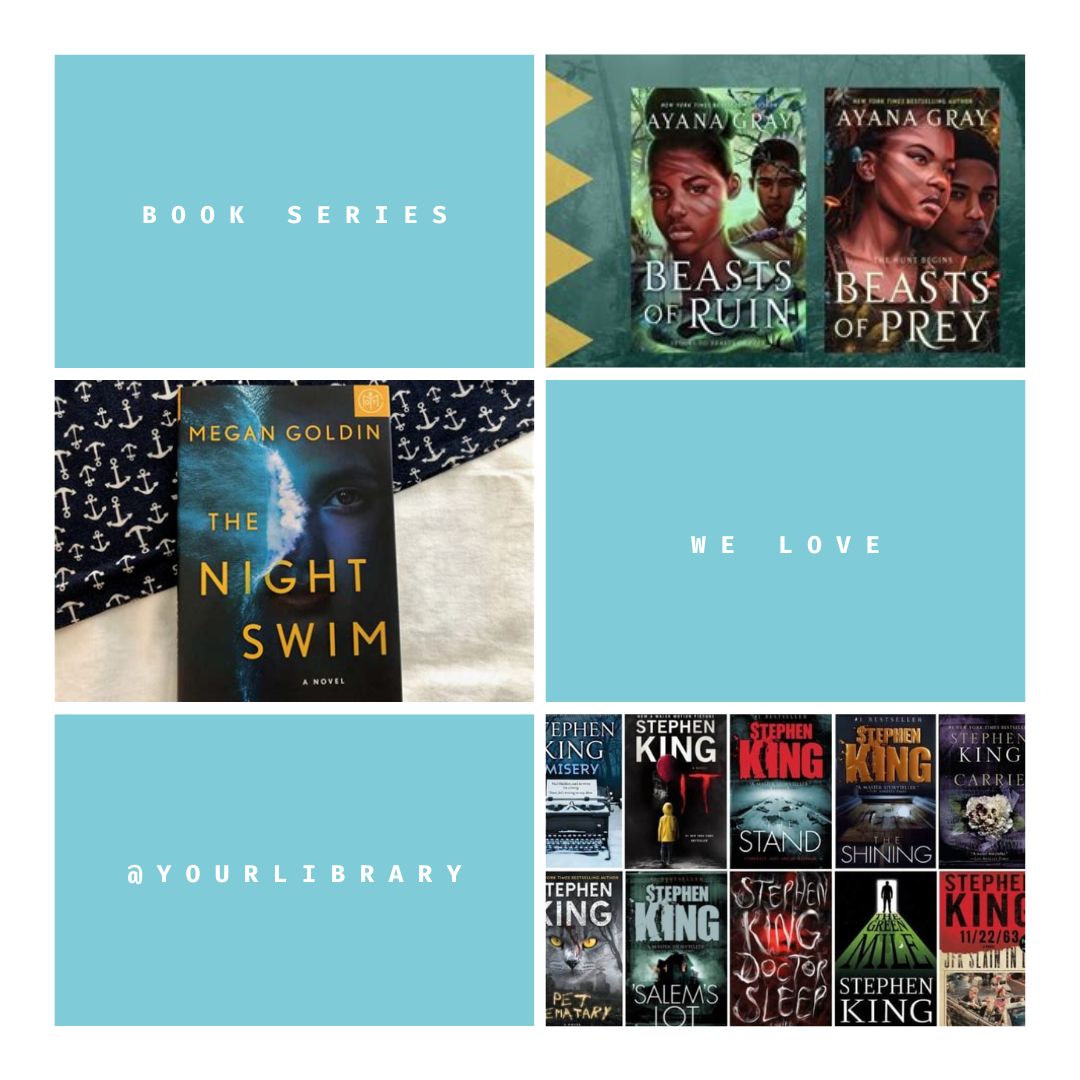 TAMUCCLibrary's tweet image. Stop by our popular reading collection to find all the book series we love! #BookLoversDay #TAMUCCLibrary