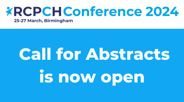 RCPCHtweets's tweet photo. Exciting news! The Call for Abstracts for the RCPCH Conference 2024 is now open. Share your expertise, shape the future of paediatrics, and connect with global professionals. Submit your abstract today https://t.co/ypBfdazRwG https://t.co/18sHCKMFmG