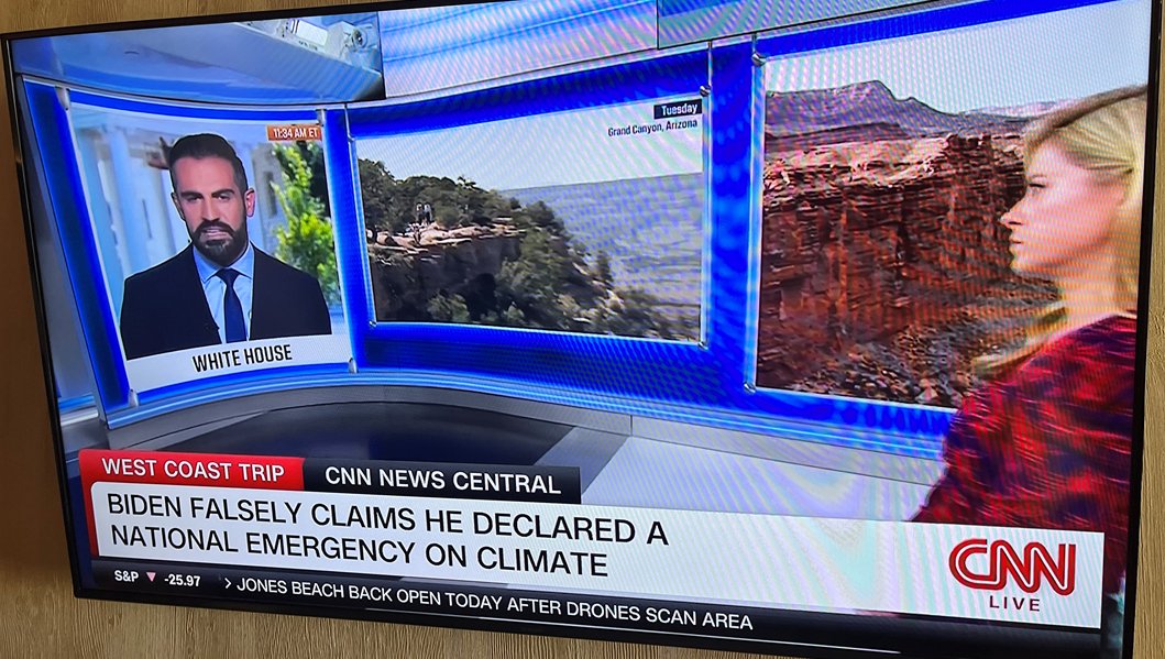 HerbieZiskend46's tweet image. 🧵@CNN: this might draw in viewers - but it is extremely misleading.

The President was crystal clear in his Weather Channel interview: he has treated climate change as an emergency – the existential threat of our time – since day one. 1/