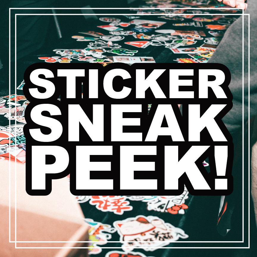 WCUTechCommons's tweet photo. That's right! It's time for our sticker sneak peek! Any guesses on what they are this year? Let us know in the comments and stay tuned for our sticker reveal! https://t.co/6qocbkTmvR