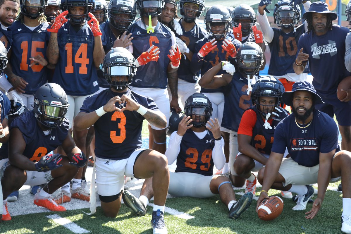 VSUsports1882's tweet photo. First Day Out: VSU Football Day 1 of Preseason 📸 https://t.co/pju6jVbSEG
