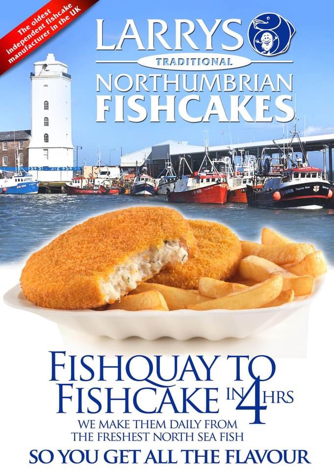🚨**SPECIAL OFFER**🚨

Made with fresh Cod, potato &amp; herbs, <a href="/Larrysfishcakes/">Larrysfishcakes</a> are a quality product used by Fish &amp; Chip Shops across the UK.  

August offer - £7.50 for 24x110g

Contact our sales team on 01482 324997

#famousforfishsince1937 #fishcakes #specialoffer #fishandchips