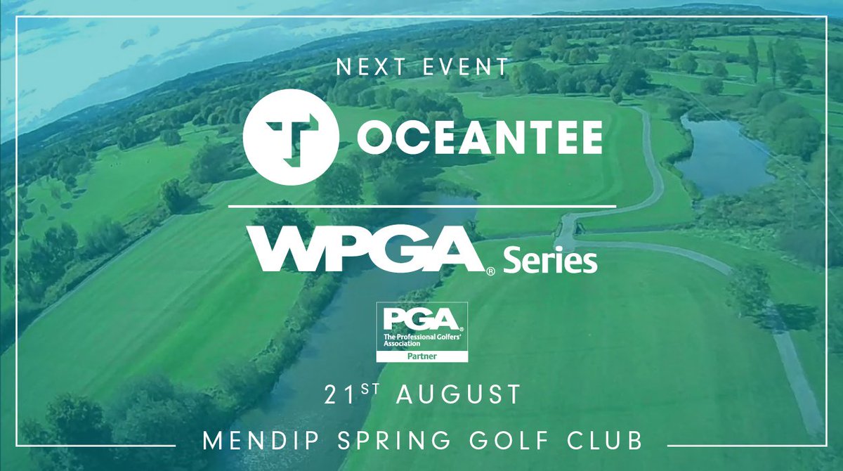 Up next in our #OCEANTEEWPGASeries is @mendipspring, home club of one of our WPGA Series regulars @katierulepga⛳️ The championship course is always a tricky test for players, with long par 5s, challenging par 4s & par 3s, fast greens & numerous water hazards #oceantee #thisisgolf