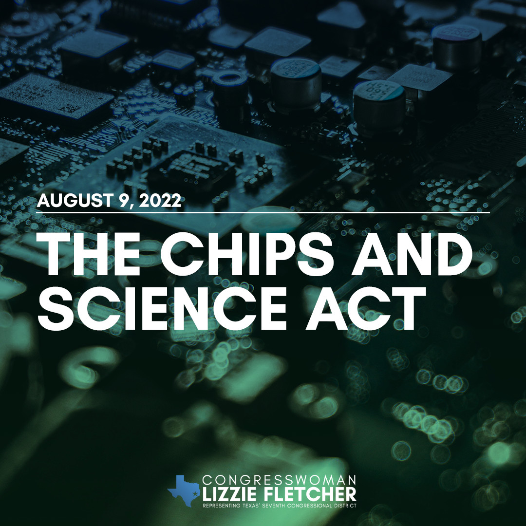 The #CHIPSandScience Act, signed into law one year ago today, has created jobs and boosted semiconductor and microchip manufacturing here at home.

I'm proud to have voted for it and glad to see that it's already at work here in Texas.