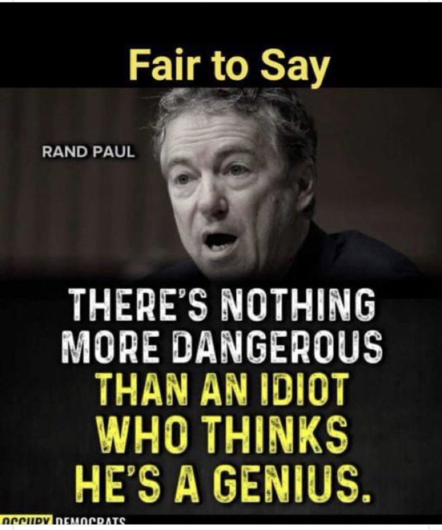 BillMunny99's tweet photo. @RandPaul https://t.co/9vOe49zmkT