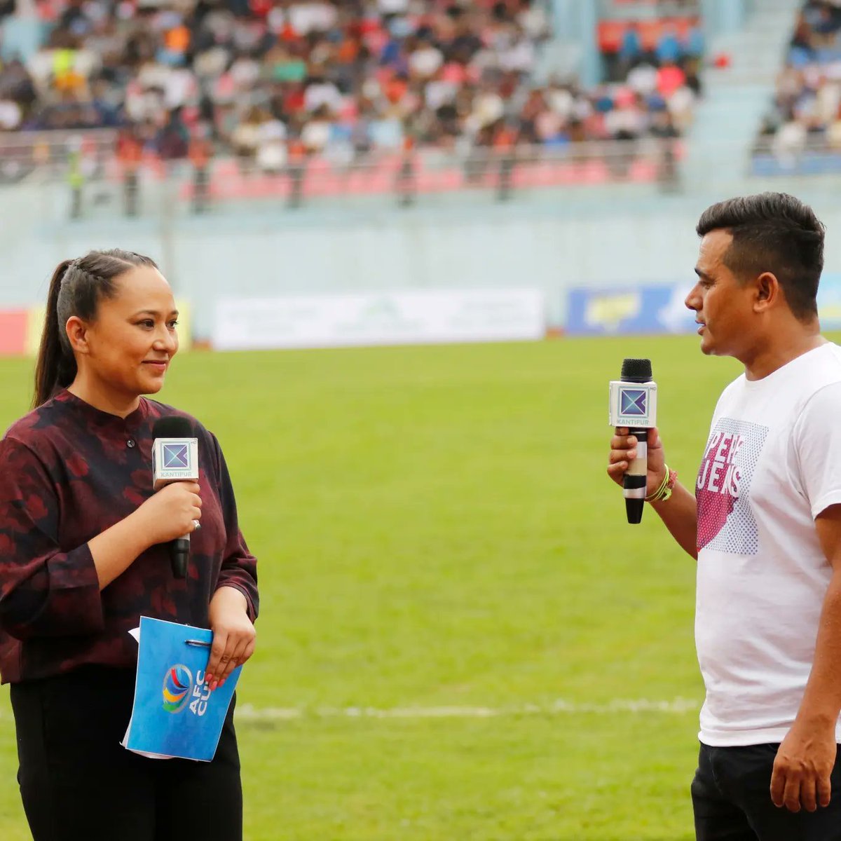 AFC up Qualifier preliminary first Round 
Machindra fc Vs Paro fc 
<a href="/KantipurTVHD/">Kantipur TV HD</a> 
#learningeveryday 
📷: <a href="/Thapakeshav7/">keshav thapa</a>