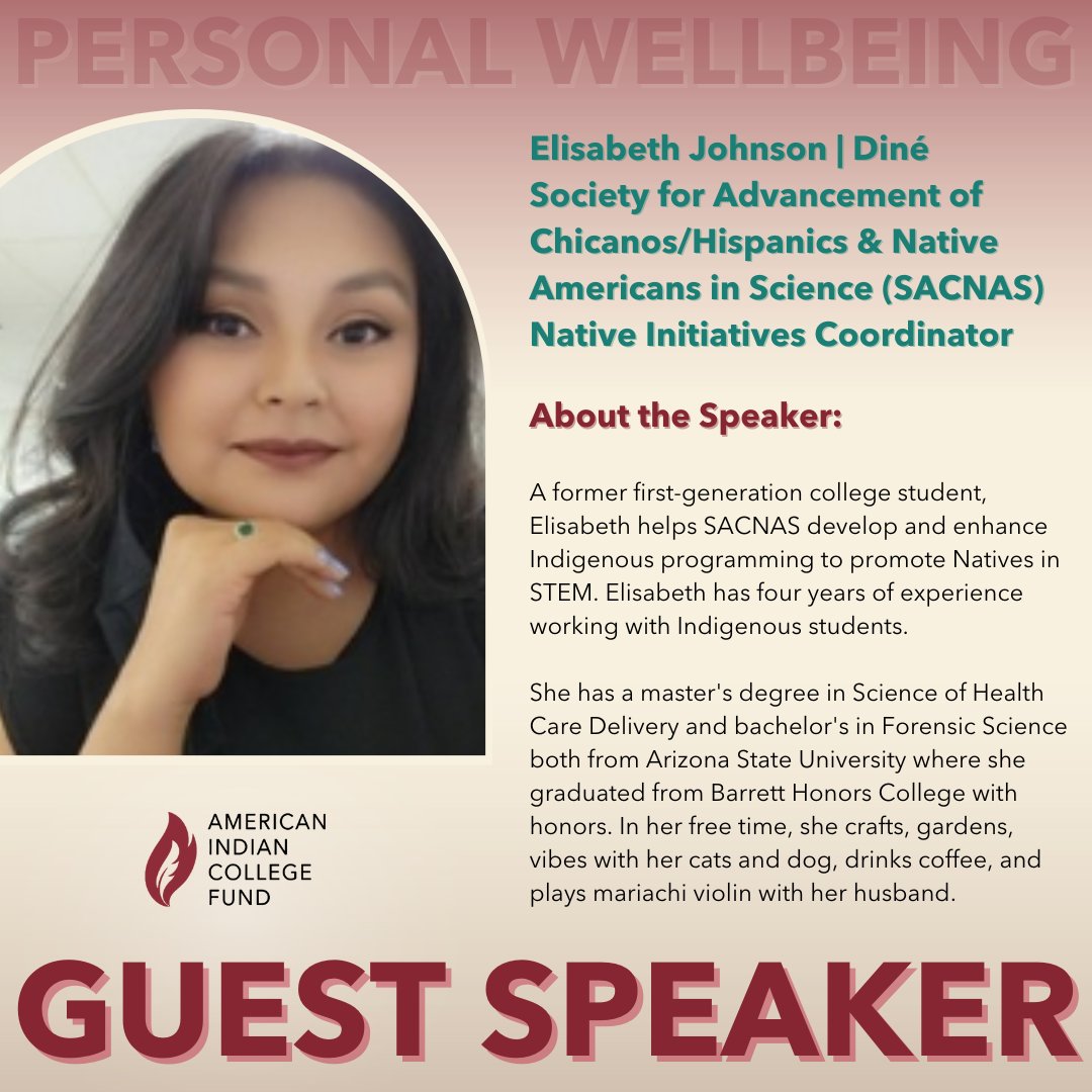 NativePathways's tweet photo. Learn more about Establishing A Growth Mindset and register for our virtual event with Elisabeth on Aug. 17th! ✨

✅ Register for event at https://t.co/D340iOdJ6q or through link in bio

#EducationIsTheAnswer #ThinkIndian #AmericanIndianCollegeFund #nativeresources https://t.co/RbJvKcx2Gb