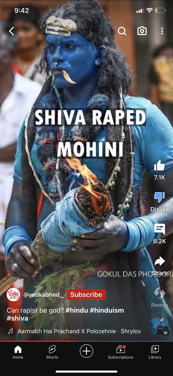 _latika__'s tweet photo. While watching vids of Mahadev on yt I found this channel,who is passing on wrong,derogatory,defaming statements about our BHAGWAN,how is @YouTubeIndia letting sucha channel post this terrible miserable WRONG INFO??? @narendramodi @PMOIndia .using hateful nd abusive words/content https://t.co/xUMQafoaJp