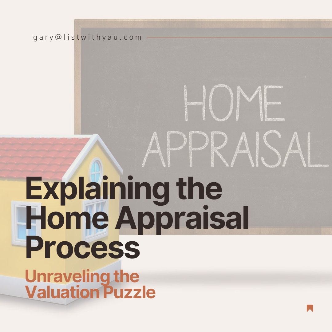 GaryYauLatino's tweet image. Get ready to demystify the home appraisal process with our comprehensive guide! 📷📷 Discover the key steps involved in valuing your property accurately. Let's navigate the world of real estate appraisals together!   

#HomeAppraisal  
#RealEstateInsights  
#HomeValueTips