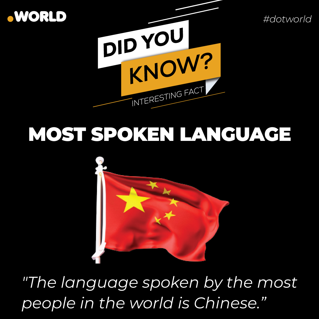 dotworldfacts's tweet photo. Chinese is the world's most spoken native language, predominantly in China, with over a billion speakers. Its extensive usage cements its position as a global linguistic cornerstone.
#interesting #interestingfacts #interestingnaturalfact #attockjail #caretakerpm #ispr https://t.co/W3A5aUul7Y