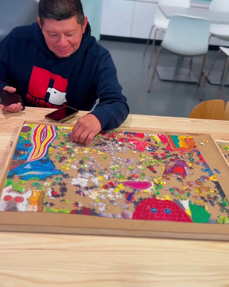 stepsatsfmoma's tweet image. Come relax and have some fun with us!

Our puzzle table is the perfect place to enjoy a cup of coffee while you work on a challenging activity. 🧩

#puzzle #puzzletable #coffeetime #stepscoffee #stepsatsfmoma