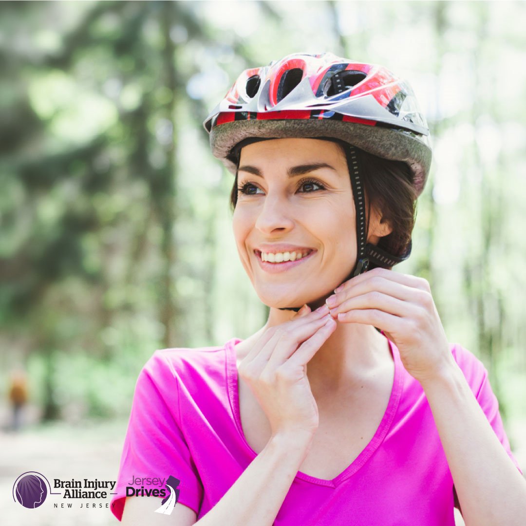 Protect your melon and rock that helmet! Safety comes first. #BikeSafe #SafeRoadsNJ