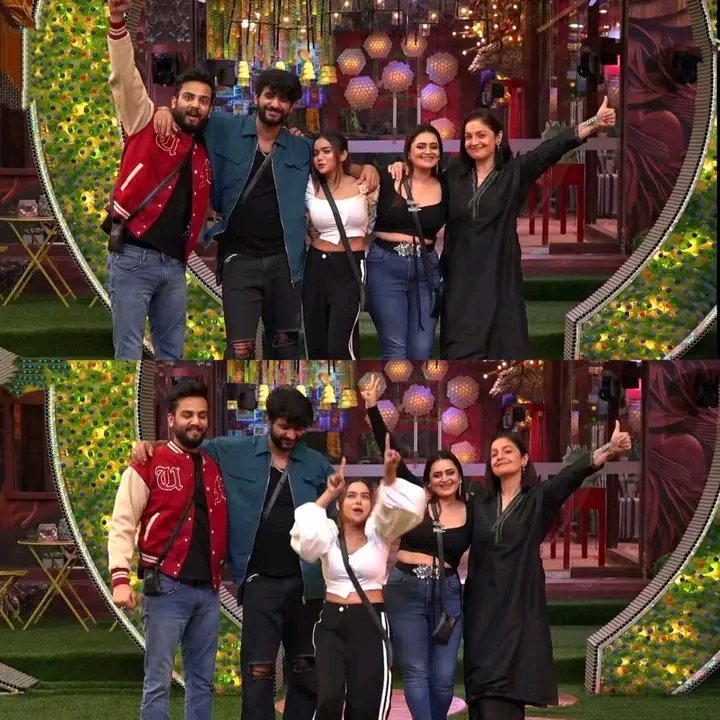 draj41162's tweet photo. Congratulations 🎉🎉 top 5 #elvishyadav #manisharani #systumm #bigbossott2 https://t.co/rpyEiQqk9o