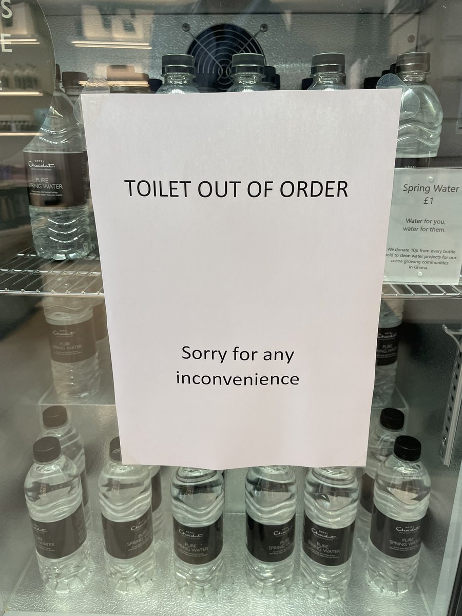 Someone at <a href="/HotelChocolat/">Hotel Chocolat</a> in Worcester has a sense of humour…