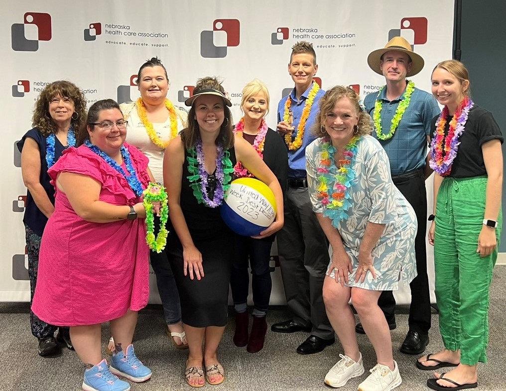 The NHCA team is celebrating reaching our goal of 100% team participation in our annual <a href="/UnitedWayOfLinc/">United Way of Lincoln and Lancaster County</a> / <a href="/CHADNebraska/">CHAD Nebraska</a> workplace giving campaign! 🏝️☀️

Nebraska Health Care Foundation is proud to be a member agency of CHAD Nebraska. chadnebraska.org/nhcf