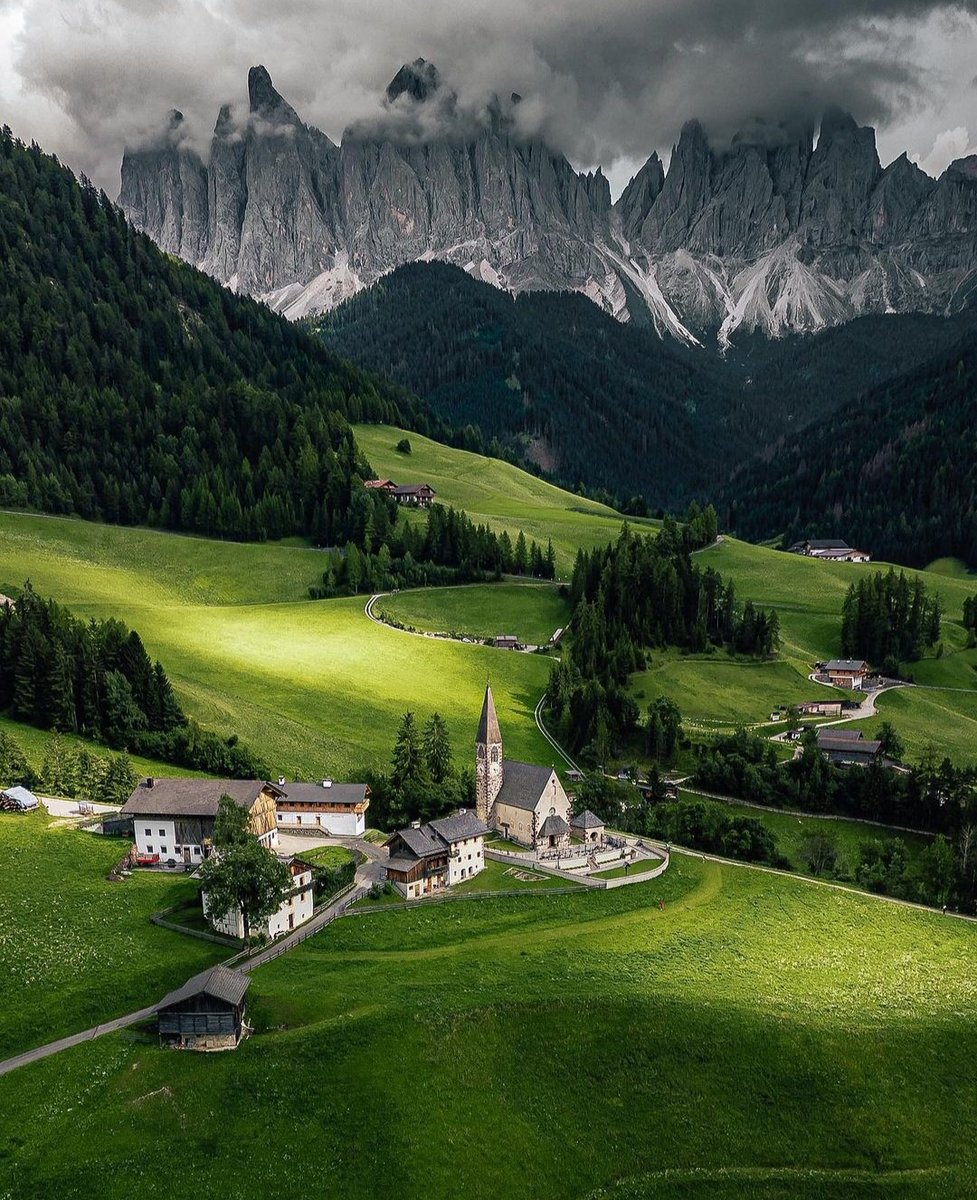 The enchanting landscapes of the South Tyrol Dolomites.