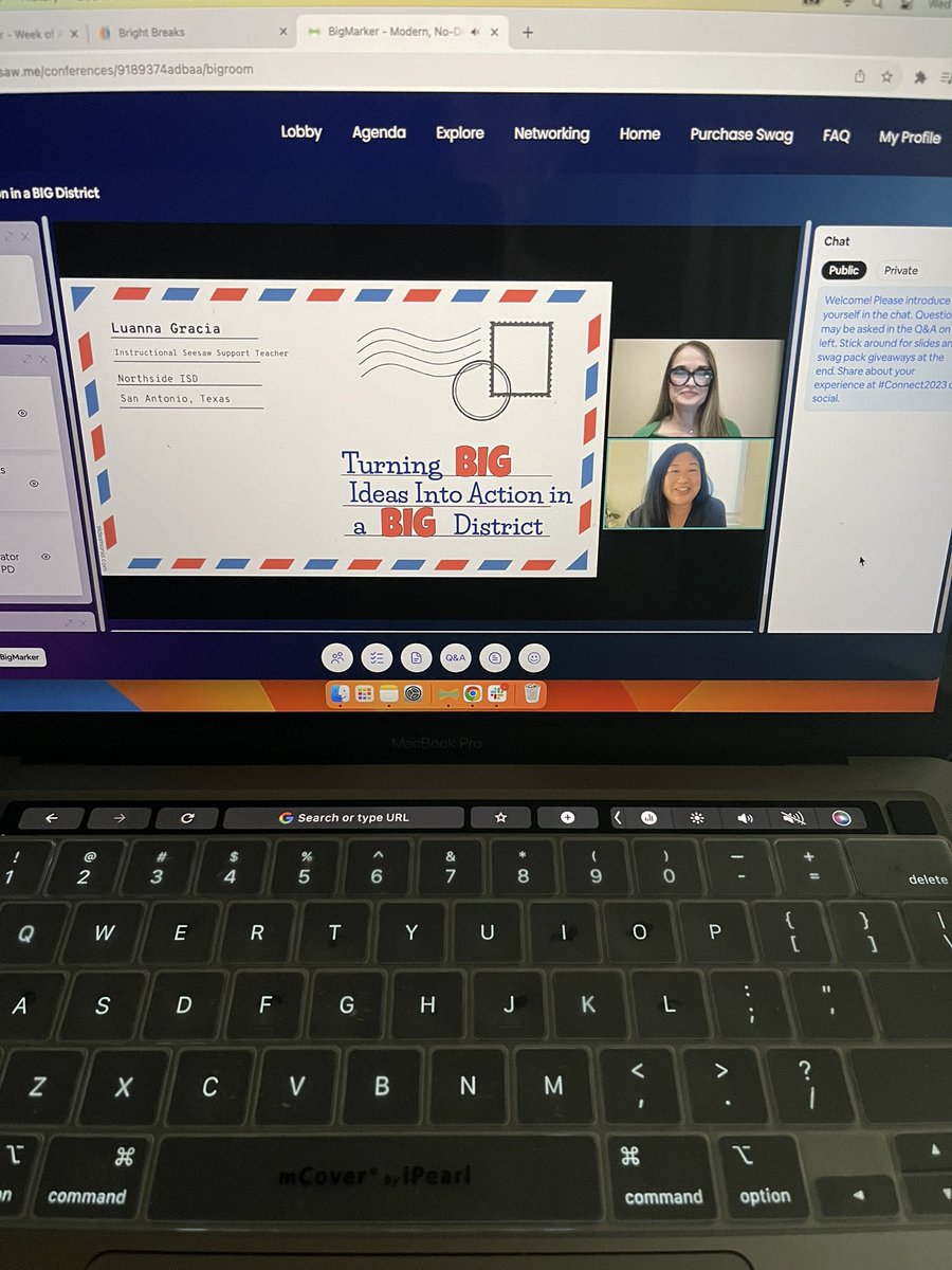 MrsYPost's tweet image. Shout out to the amazing @kindergracia for presenting @Seesaw #Connect2023👏🎉👏🎉 So many relevant and timely ideas for integrating Seesaw into your district. Missed it…catch it on demand starting tomorrow🙌