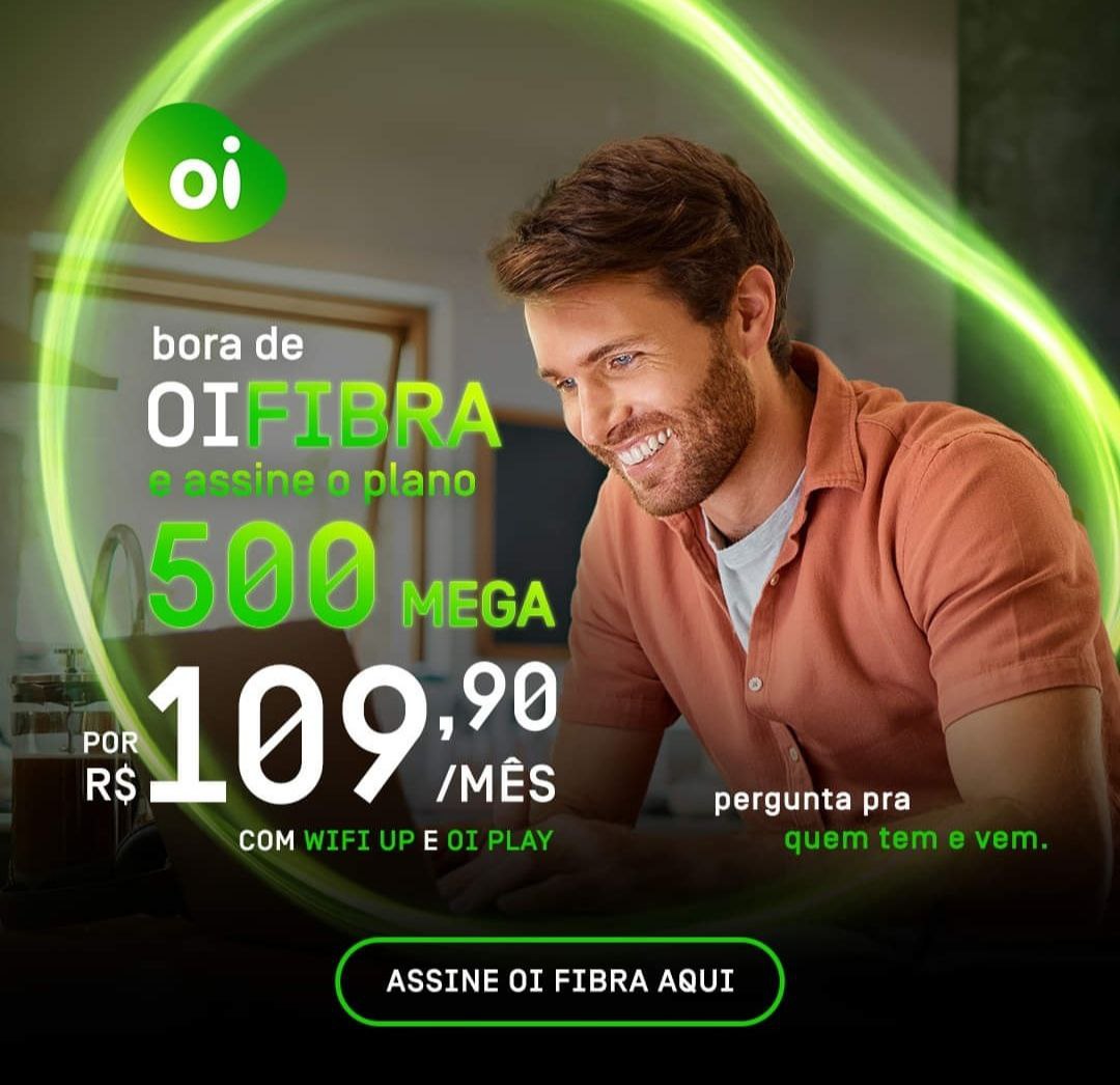 internet_fibra's tweet photo. Oi Fibra Internet com 500 MEGA para navegar muito mais rápido, por apenas R$109,90 por mês!

Estabilidade  e velocidade com instalação grátis e cabeamento até o seu modem 💻. 
Consulte a disponibilidade em sua região 🌎.

📲(35)988842531
Atendimento em todo Brasil 🇧🇷 https://t.co/MSFlTxoImt