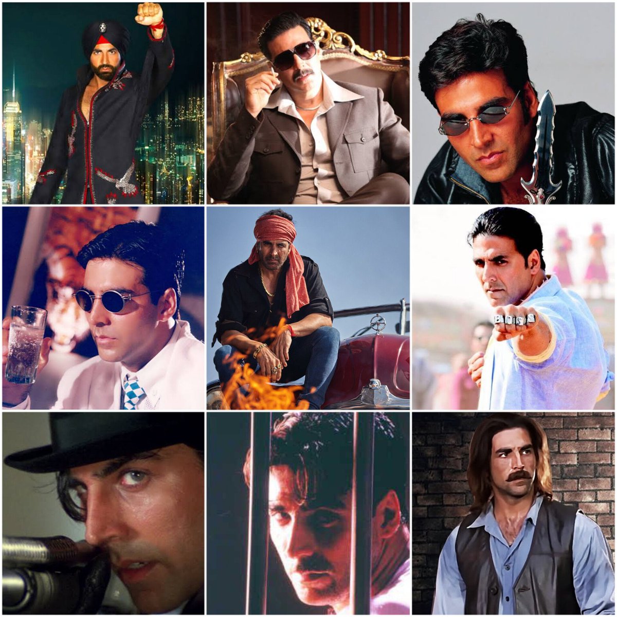 SNMHH_'s tweet photo. Bhai, Dada, Boss, Don, Gangster, Smuggler, King, Godfather

One and only, Akshay Kumar

Aur Gabbar jo na Gangster tha aur na hi koi Psycho Killer lekin dar uska kisi Don se kam nahi tha.

#KingKumar

#AkshayKumar https://t.co/7XPYKGhYh5