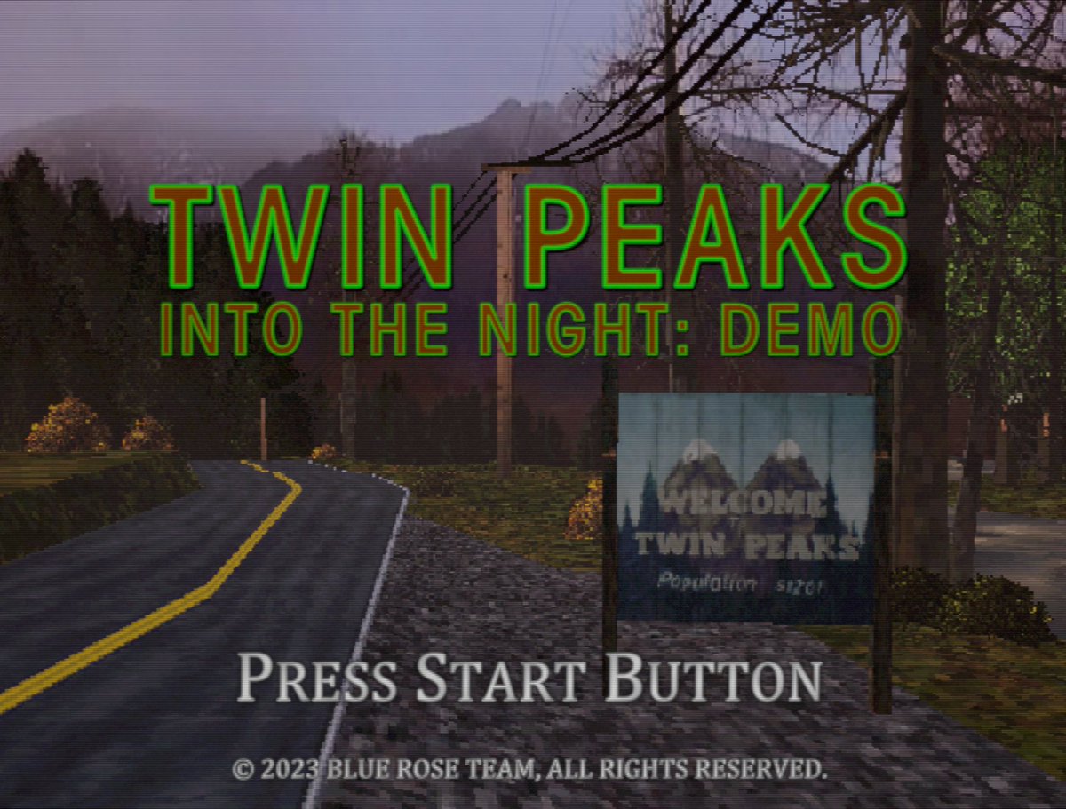 Twin Peaks: Into the Night

It's a PSX-style fan game adaptation of the classic series created by Mark Frost and David Lynch. 

I had a chance to try out a small portion of the demo that's gonna be released on August 15.

Thread:
