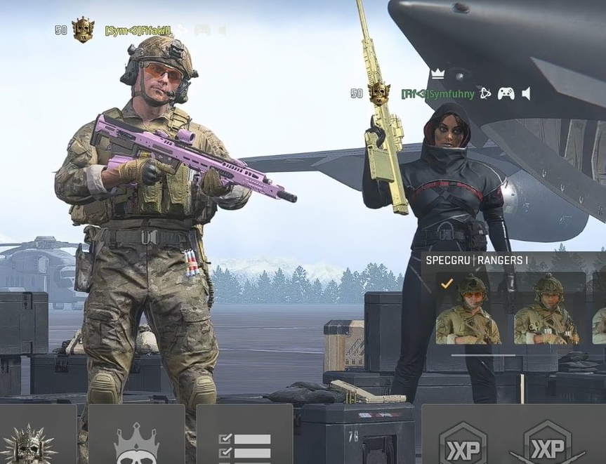 Fifakill_'s tweet photo. Cutest warzone couple? (peep clan tags)😊🥹 https://t.co/jhmElZs88Z