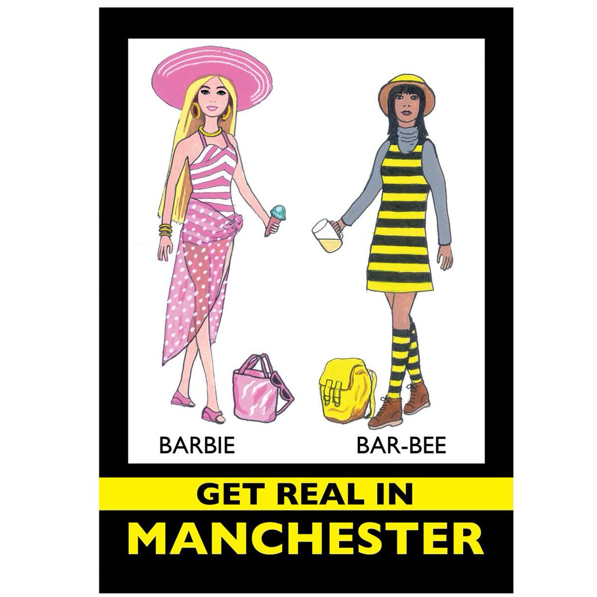 Local artist <a href="/PosterboyEric/">Eric Jackson</a> - who is known for his cheeky posters celebrating Greater Manchester - has shared his latest artwork with us for today's Mancunian Way newsletter.

Read it here: bit.ly/47n1onk
And sign up to get the newsletter free: mancunianway.co.uk