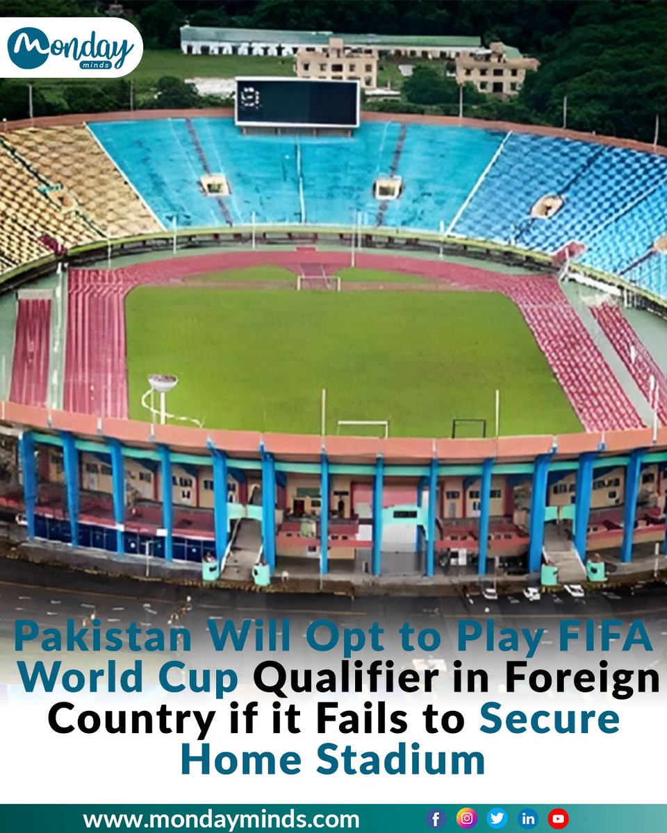 PFF Normalization Committee Chairman, Haroon Malik, has shared insights on the venue selection saga for the FIFA World Cup Qualifiers against Cambodia in October. #Mondayminds #Jinnahstadium #Islamabad #Lahore #FIFA #World #Cup #FIFAworldcup