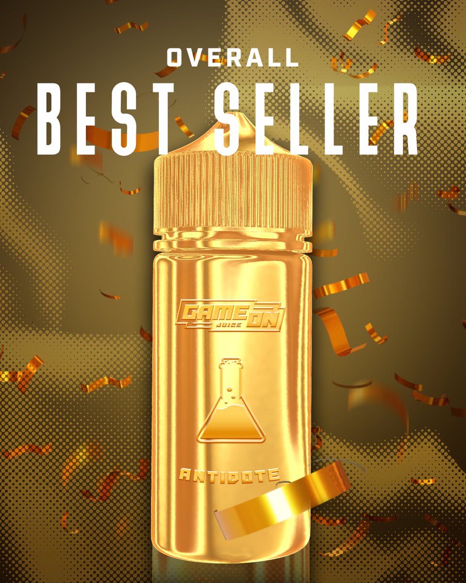 Unveiling Our Reigning Champ: '𝗔𝗡𝗧𝗜𝗗𝗢𝗧𝗘'!👑

A fusion of Blue Raspberry and Grape, a legendary flavour that speaks for itself.
🔗gameonjuice.com/product/antido…