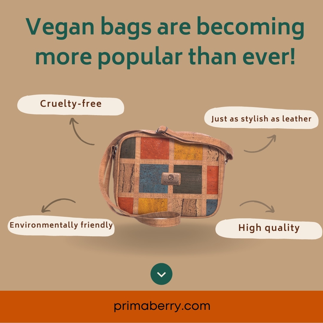 Vegan bags are becoming more popular than ever!🌱
primaberry.com
#Vegan #gifts #corkbags #veganfashion