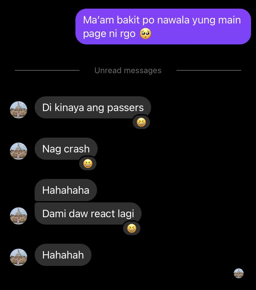 kaya pala nawala yung page 😂 kulettttt