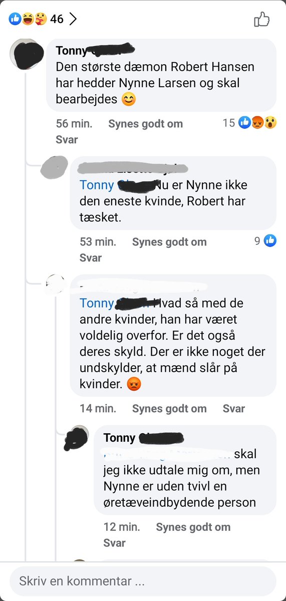 EspDanmark's tweet photo. Interessant hvordan nogle mænd benytter lejligheden - når en for dem fremmed mand idømmes fængsel for #partnervold - til at udbrede sig om at kvinden er "øretæveindbydende" en "dramaqueen" og en "medie-l..."
Man skulle næsten tro de mente det så var okay at udøve vold
#kvindehad https://t.co/gxO4G6B3oI