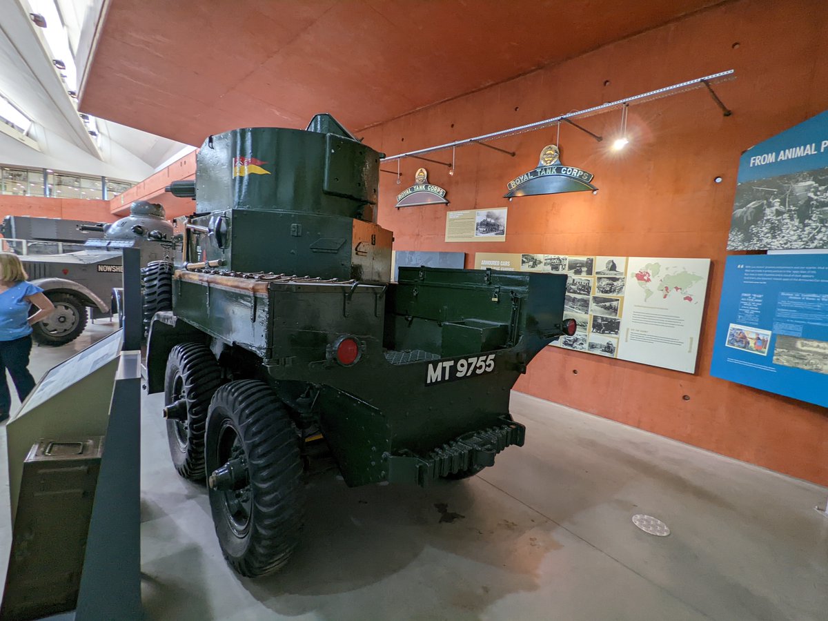 MartinKoenigsb2's tweet photo. May trip to @tankmuseum at Bovington!! Interwar period British Armoured Cars... #MarTMar2Euro23 #TankMuseum #Bovington #BritishImperialHistory #InterwarPeriod #WWIIHistory #SWWHistory #SWW #WWII #ColonialHistory #ColonialWargames #WorldWarIIWargaming @USAS_WW1 @militaryhistori https://t.co/nHArL3a6E1