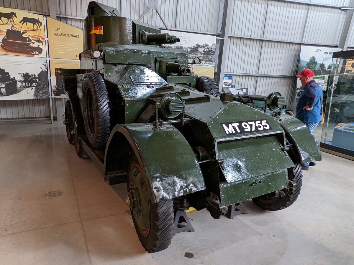 MartinKoenigsb2's tweet photo. May trip to @tankmuseum at Bovington!! Interwar period British Armoured Cars... #MarTMar2Euro23 #TankMuseum #Bovington #BritishImperialHistory #InterwarPeriod #WWIIHistory #SWWHistory #SWW #WWII #ColonialHistory #ColonialWargames #WorldWarIIWargaming @USAS_WW1 @militaryhistori https://t.co/nHArL3a6E1