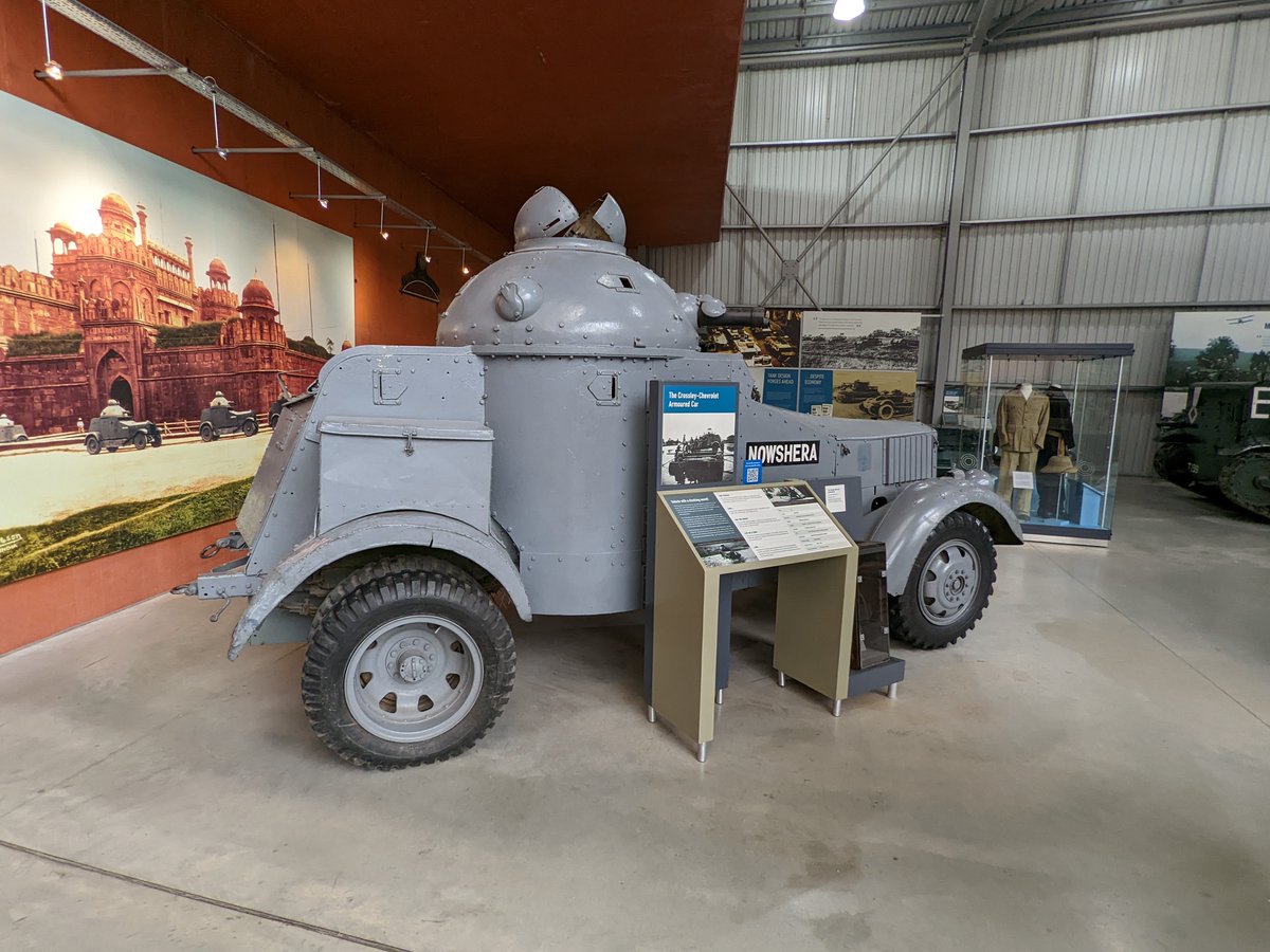 MartinKoenigsb2's tweet photo. May trip to @tankmuseum at Bovington!! Interwar period British Armoured Cars... #MarTMar2Euro23 #TankMuseum #Bovington #BritishImperialHistory #InterwarPeriod #WWIIHistory #SWWHistory #SWW #WWII #ColonialHistory #ColonialWargames #WorldWarIIWargaming @USAS_WW1 @militaryhistori https://t.co/nHArL3a6E1
