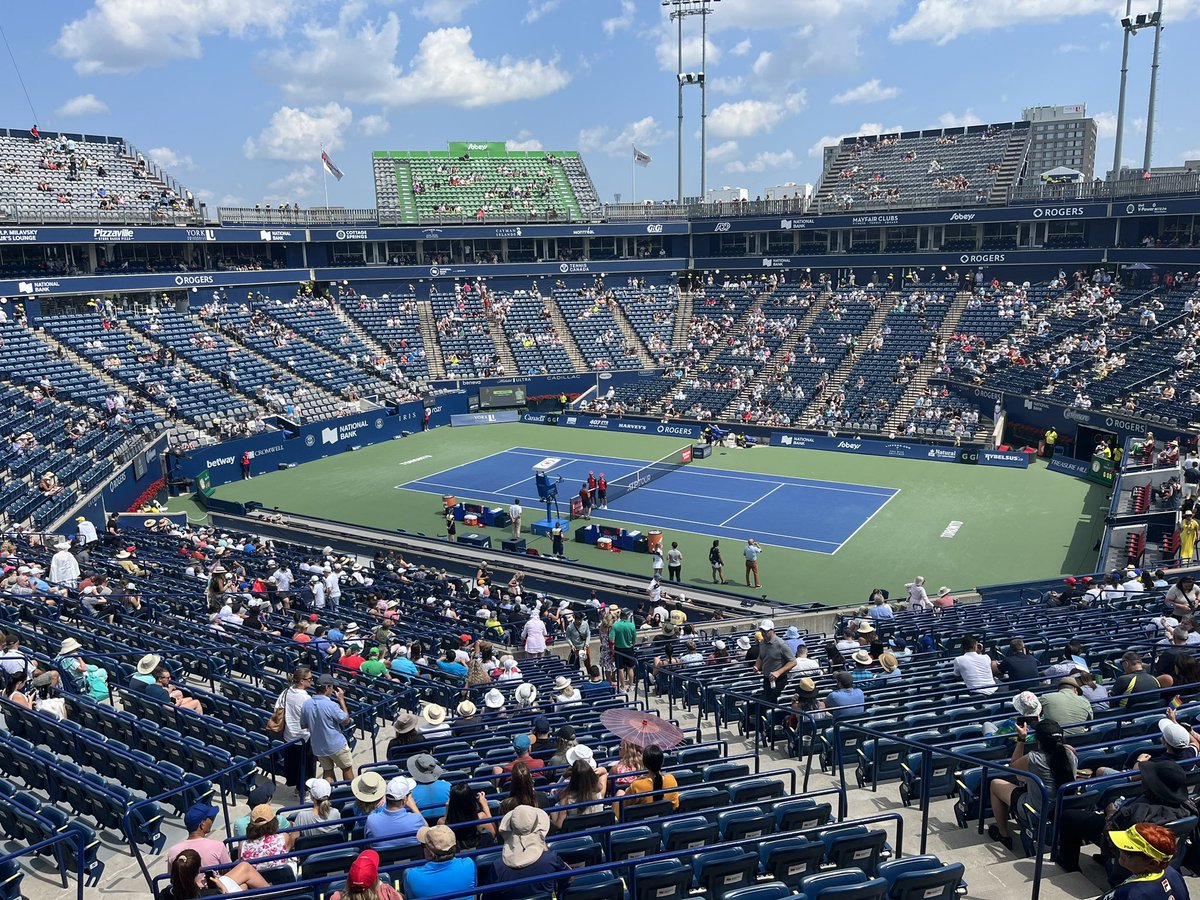 “tennis anyone?” #NationalBankOpen