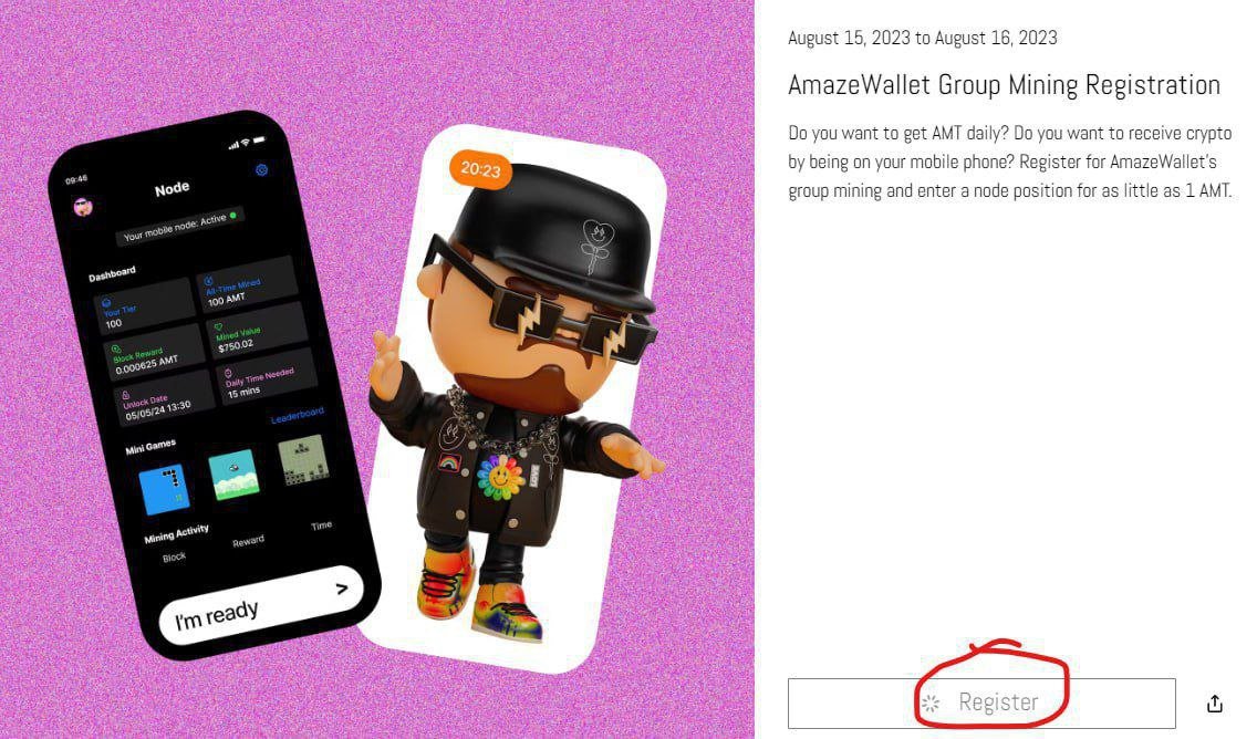 kannadacrypto4's tweet photo. AmazeWallet PreRegister Waitlist

➡️Whitelist :-https://t.co/WMDZUE1NNc  

- Submit Email &amp; Verify
- Submit Username Discord
- Done https://t.co/9II61EeiX5
