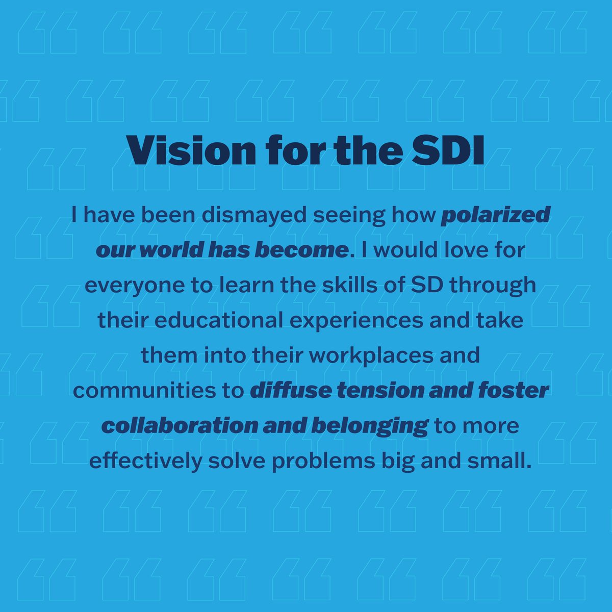 Sustained Dialogue Institute tweet media