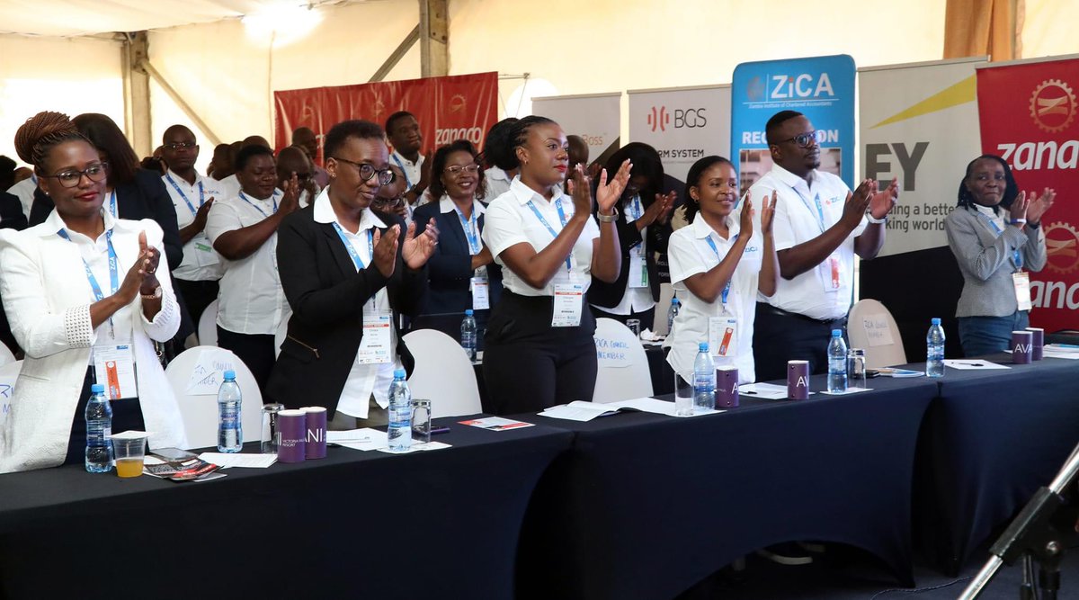 HHichilema's tweet photo. Officiated today at the @ZiCAOfficial pre-annual GM in Livingstone. Called on accountants to play a critical role in the design &amp; implementation of effective internal controls &amp; audit systems. 
Every citizen has a role to play in Zambia’s economic recovery &amp; growth. 🇿🇲 https://t.co/QwxJIsprr4