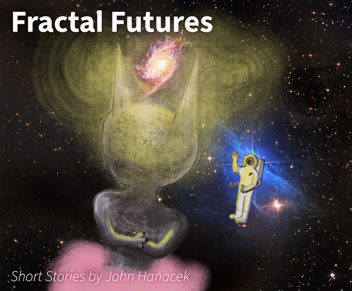 johnhanacek's tweet photo. Excited to announce: I've published my first #shortstory collection "Fractal Futures"! 
This spans 2014 to today and many have never been seen by the public until today! 19 original stories.
Get it on Amazon or Gumroad. https://t.co/bgz0qHxkIJ

#scifibooks #Solarpunk #writing https://t.co/mRf4ga8jUs