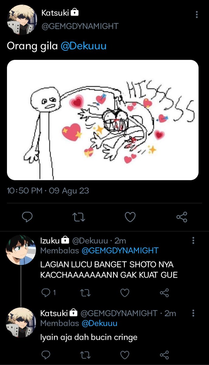sylustarlight's tweet photo. cw // bxb , bl ⚠

— dekutodo / dktd one tweet au

❝ masih sayang aku? ❞ https://t.co/303Vb8wAcF