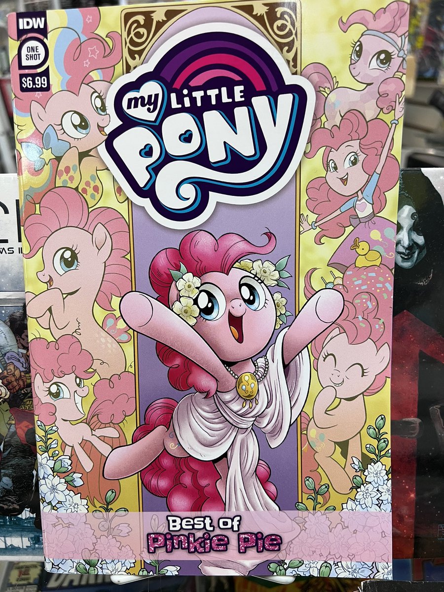 ramivic's tweet photo. Out Today! Best of Pinkie Pie! @IDWPublishing @GCComics @rileysauruss @jrome58 @angienessyo @thomzahler @Athorist @TedlyAnderson @katesherron #neiluyetake #benbates @SaraRichard @BriannaCherry @muffywithlove @amymebberson @TheRealSibsy @yaminodraws @zander_cannon @TonyFleecs https://t.co/wRIK3XSd0R
