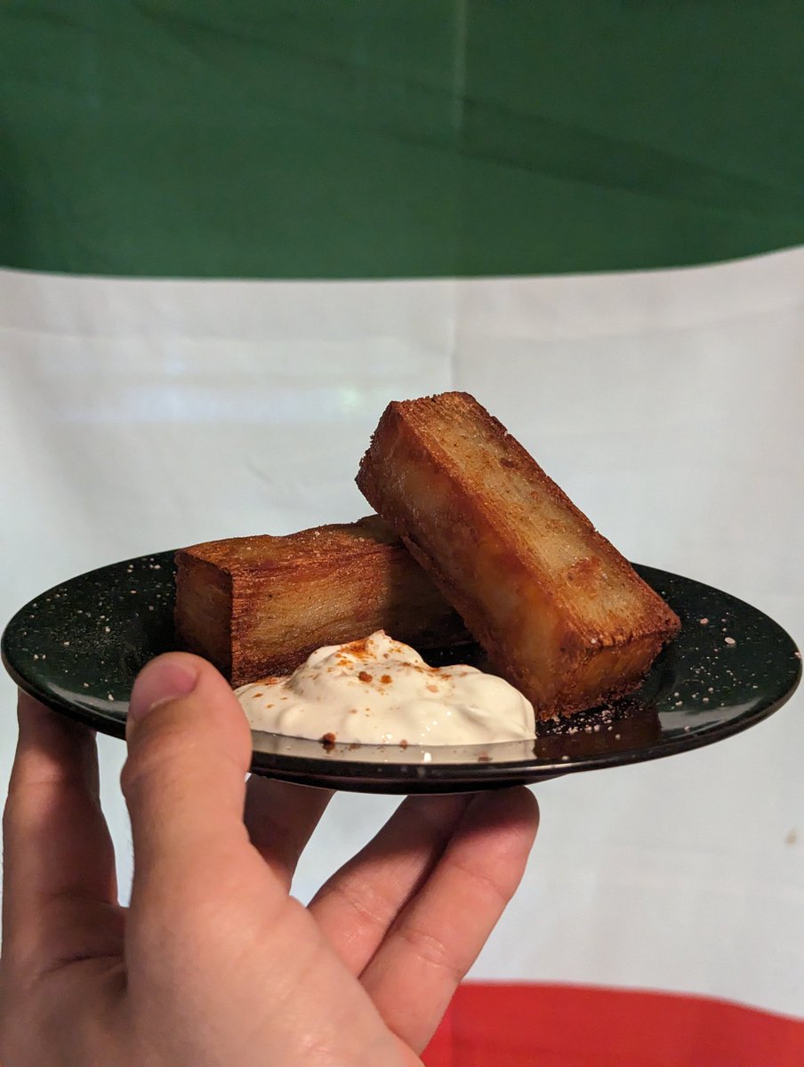 MaximumDel's tweet image. Cranked these bad boys out! Potatoes terrine!