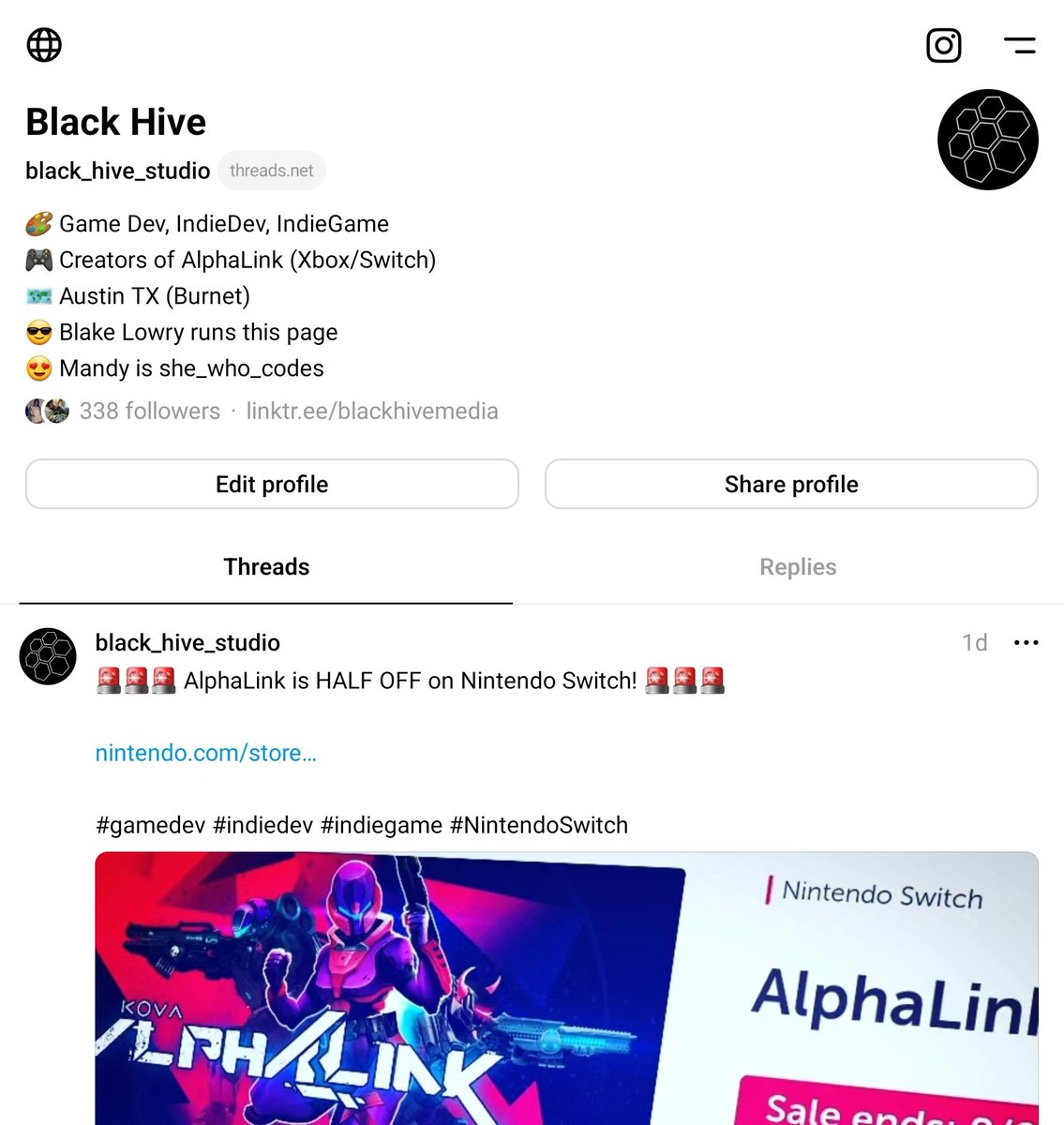 Black Hive Studio tweet media