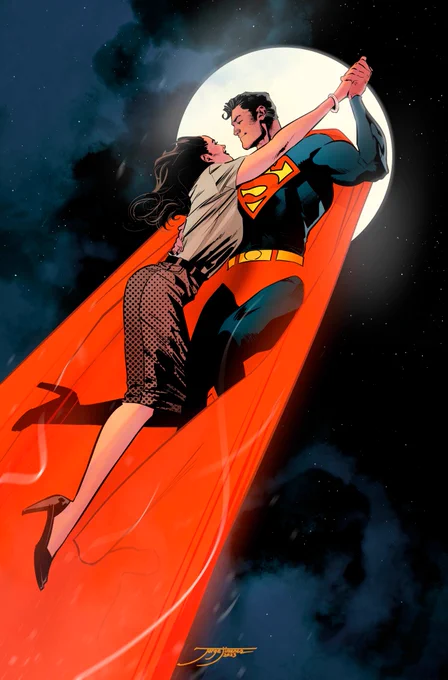 Action Comics 1058 Cover #wip #superman #loislane #actioncomics :)