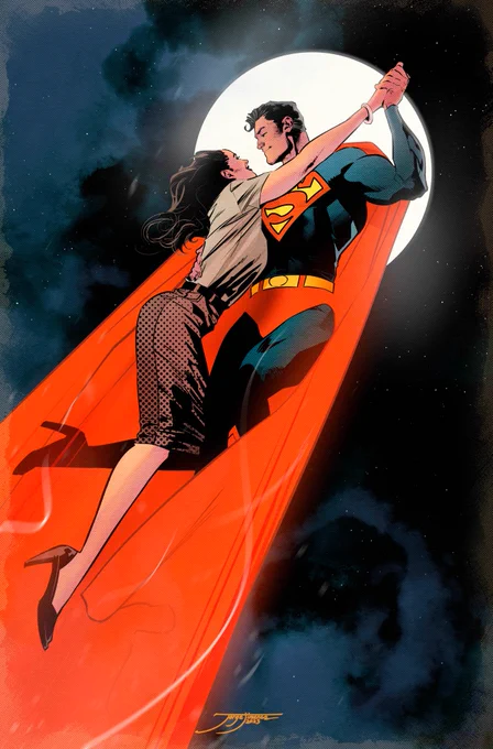 Action Comics 1058 Cover #wip #superman #loislane #actioncomics :)