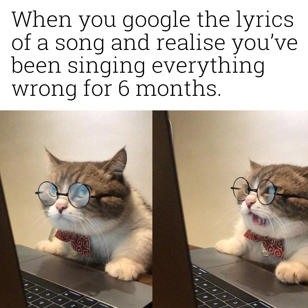 Which song lyrics did you realise you've been singing wrong? 😅🤣

Band merch: emp.me/1Gvq