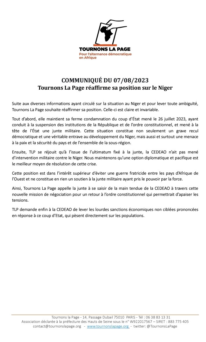 christiyong's tweet photo. #Tournons_la_page
#Niger
. https://t.co/43c3246Ljm