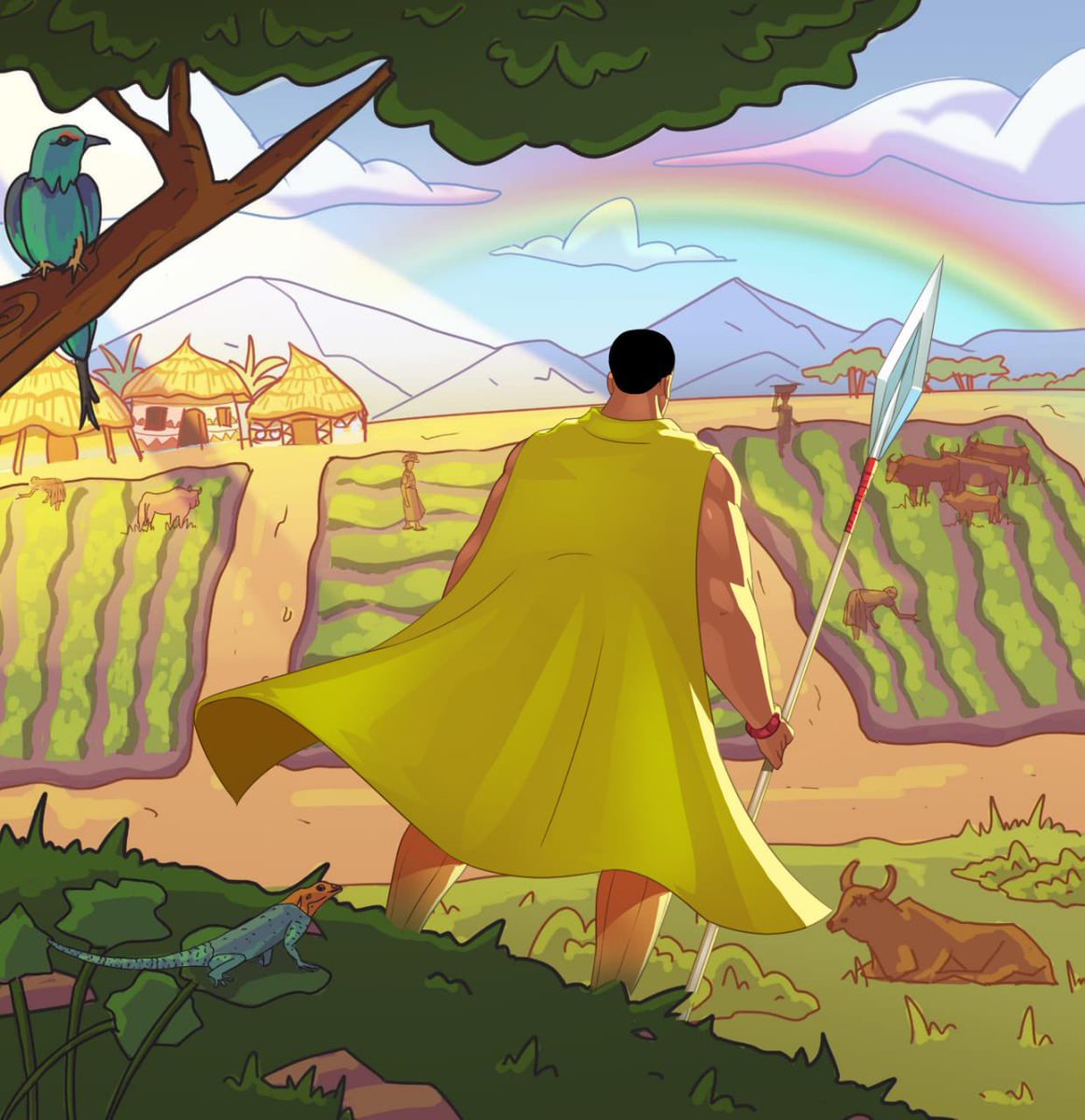 sv_ned's tweet photo. ATH 3! Coming this Fall… Halloween has a new contender. A Spooky Adventure, perfect for the kids! 

(@AkitiTheHunter - the 1st African Action Hero) the legacy lives on… 
https://t.co/7z8C4C34DS https://t.co/EOD8vj5YfM