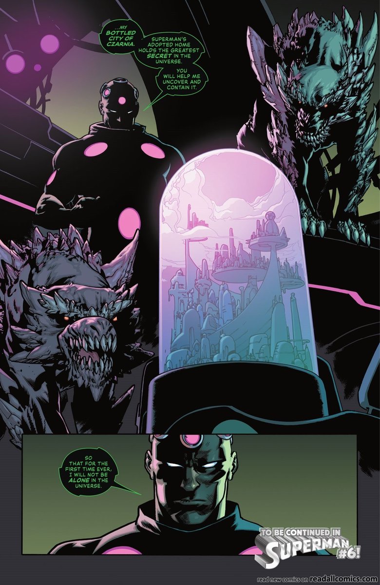 Don't forget Dawn of DC map was teasing Braniac for a while... so I won't be surprised this happens as a big event in 2024 which also would have return of the justice league.