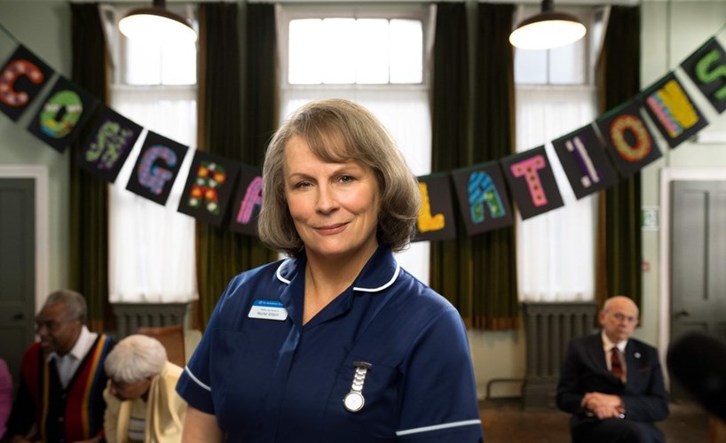 YourDrillHall's tweet photo. This week's film @YourDrillHall #Chepstow tonight Wed 9 Aug 7.30pm is #Allielujah adapted from #AlanBennett  2018 play stars #JenniferSaunders #JudiDench #DerekJacobi set in geriatric unit threatened with closure but the hospital and community fight back
£4 at door from 6.45 Bar https://t.co/RpDpI99ZCz